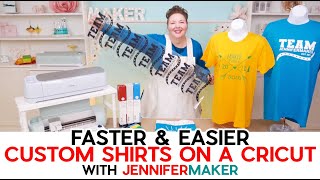 DIY CUSTOM TEAM SHIRTS MADE WITH THE NEW CRICUT EASYPRESS 2