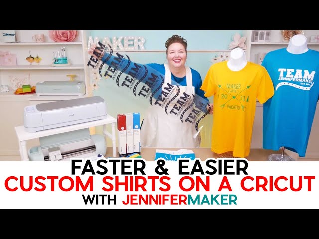 How to Layer Vinyl on a Shirt with Heat Transfer Vinyl & Cricut! - Jennifer  Maker