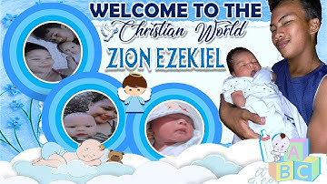 CHRISTENING TARPAULIN LAYOUT AND DESIGN IN MS POWERPOINT II CHRISTENING THEMED FOR BABY BOY