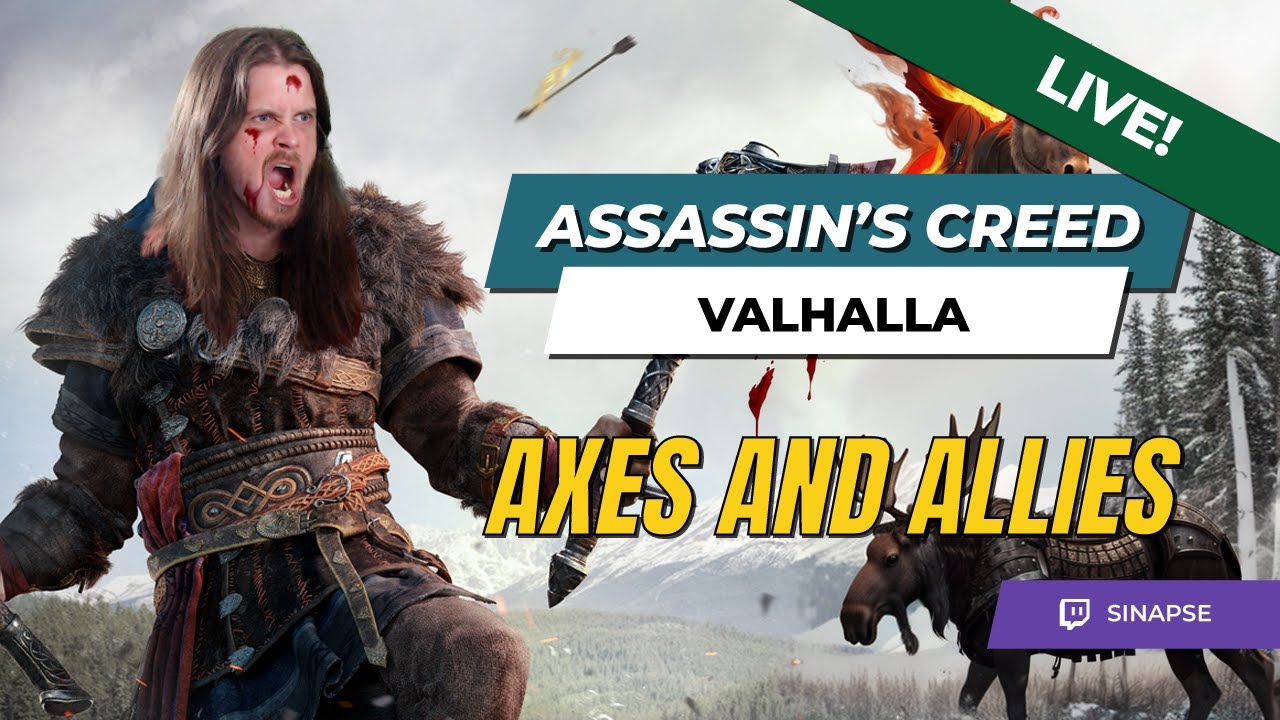 LIVE: 𖤍 A scourging of snakes. Aesir difficulty. Part 71. | Assassin's Creed Valhalla
