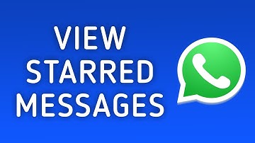 How to View Starred Messages in WhatsApp on PC