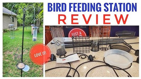 Review Best Choice Product 6 Hook Bird Feeding Station Feeder Kit Bird Bath  HOW TO ASSEMBLE