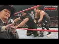 Coach Vs Jerry Lawler W Coach S Job On The Line WWE Raw Dec 1 2003 