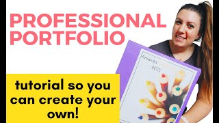 How to Make Your Own Educator Professional Portfolio