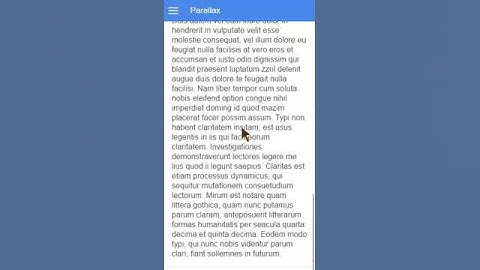 Parallax scroll demo - ePlan