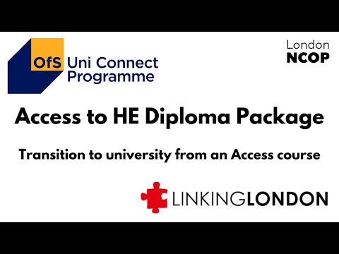 Transition to uni from an Access to HE course (LSBU) - Linking London Uni Connect Outreach Hub