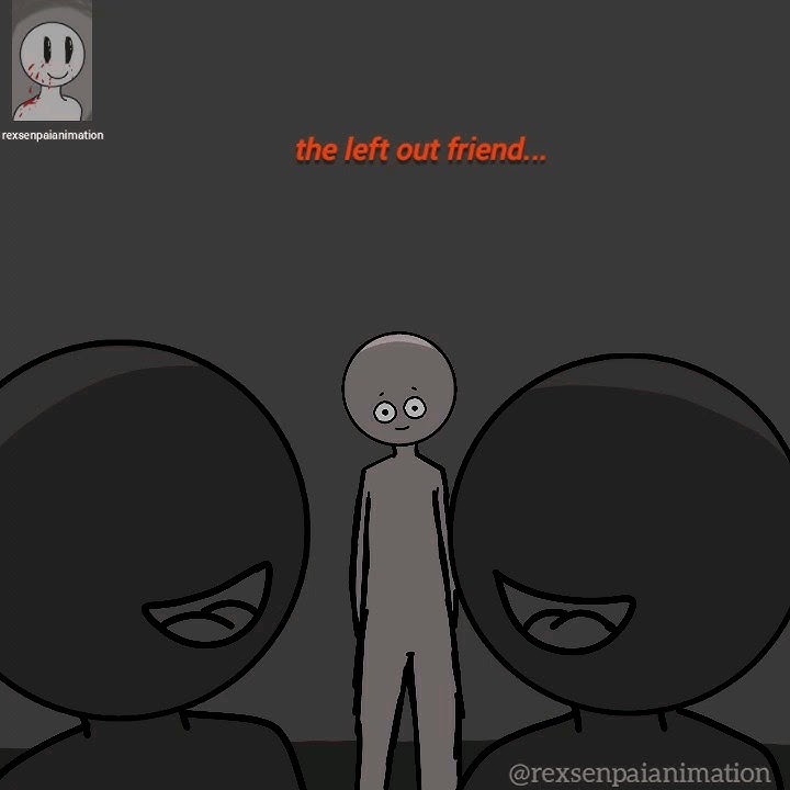 pov: you're the left out friend 💔