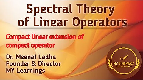 #32: Compact linear extension of compact operator