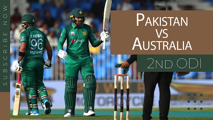 Pakistan vs Australia | 2nd ODI Full Match Highlights | PCB | MA2E