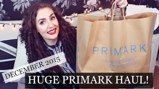 Primark Haul December 2015