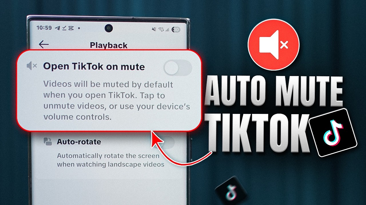 Как автоматически отключить звук в TikTok при запуске на Android (пошаговая инструкция)