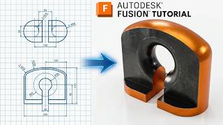 Fusion 360 From Zero | How to use Revolve Cut #166