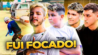 JOGAMOS UM 4V4 INTENSO CONTRA A VK! FREE FIRE