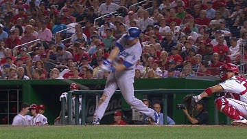 LAD@WSH: Utley plates Taylor with a single to right