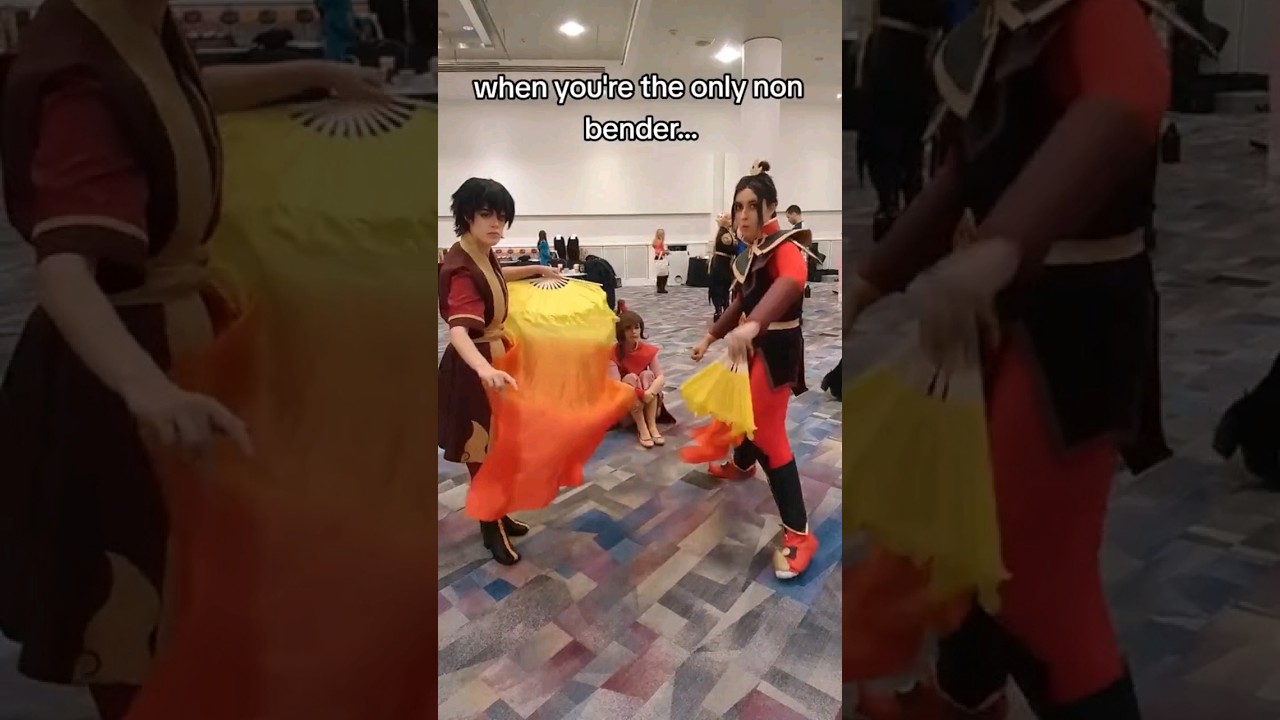 Avatar the last Airbender cosplays 🔥 when you can't FIRE BEND 😢