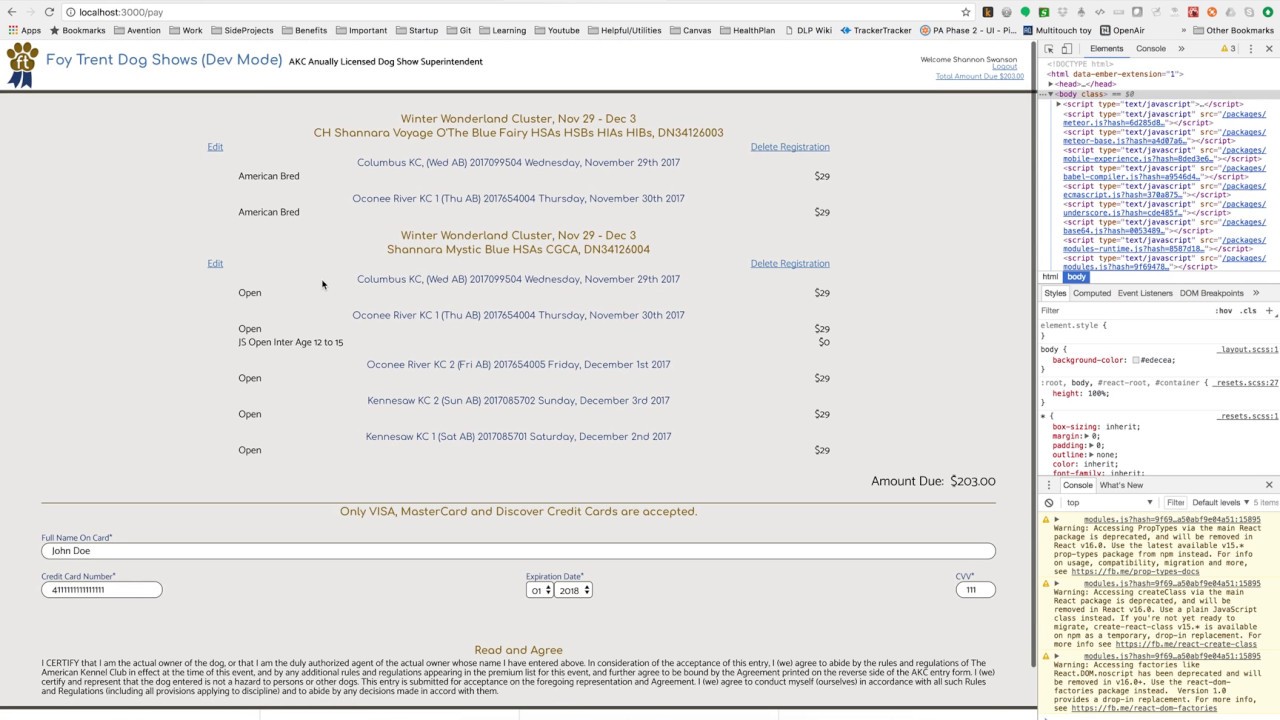 Foy Trent Dog Show Pay Page YouTube