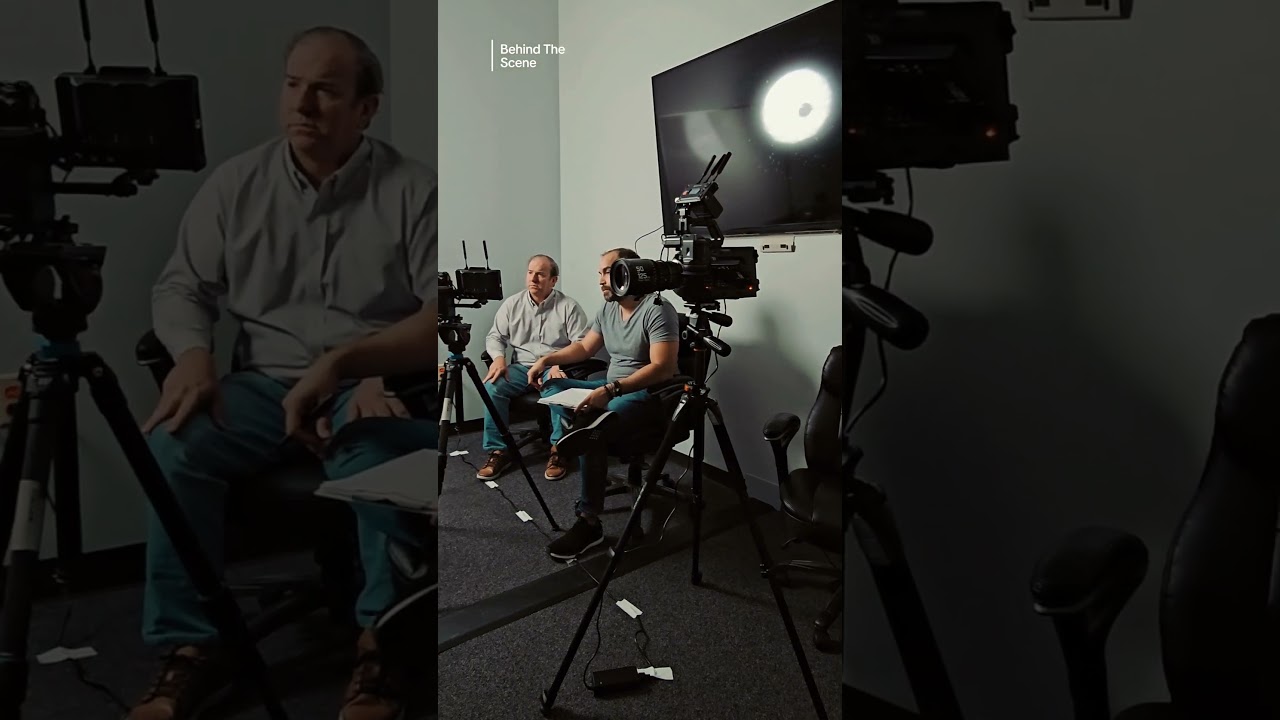 🎬 Behind the Scenes of a Pro Interview Setup!