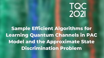 Sample Efficient Algorithms for Learning Quantum Channels in PAC Model and the Approximate State ...