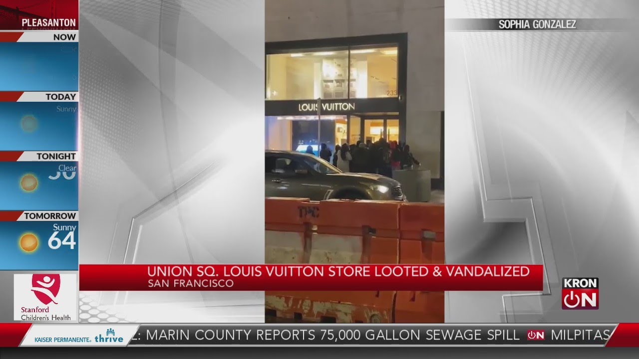 Multiple arrests made after stores in San Francisco's Union Square