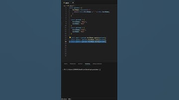 JavaScript methods apply,call and bind ✅