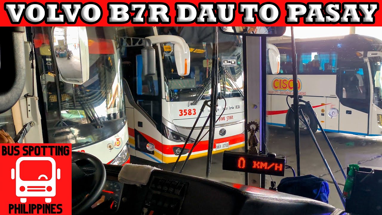 EUROBUS RIDE - DAU TO PASAY CITY | LUZON CISCO BUS 801 VOLVO B7R