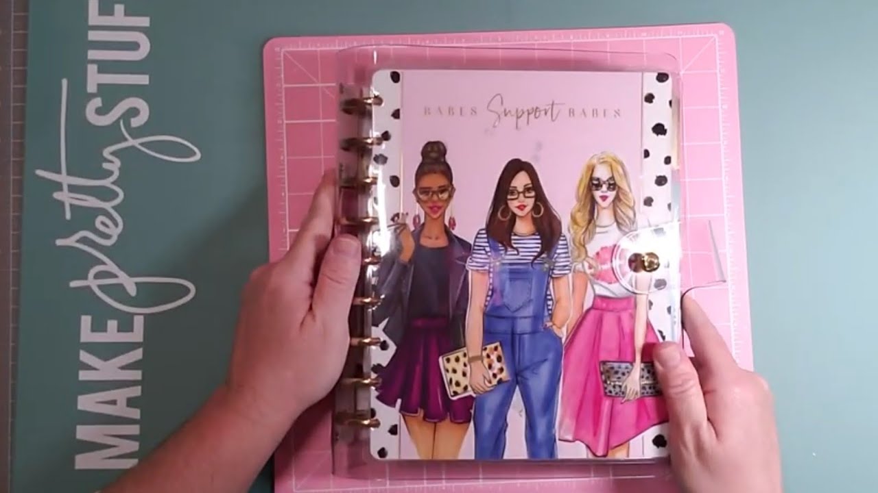 Planner Supplies Happy Planner CLEAR PVC Disc Agenda Cover