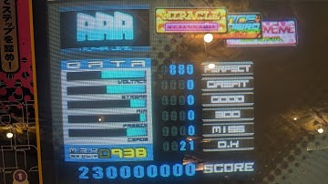 A pretty sweet ALL SHUFFLE + NO BAR round of DDRMAX2 AC - Miracle, Trance de Janeiro, Baby Love Me