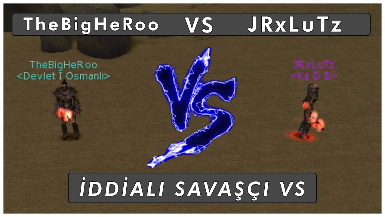 İKV - TheBigHeRoo vs JRxLuTz x İddialı Savaşçı VS