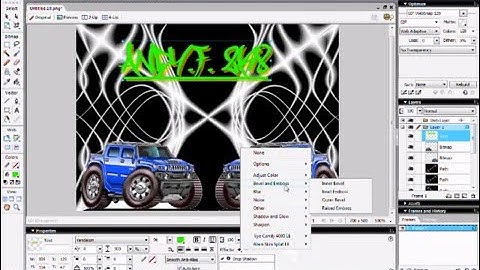 Tutorial:Macromedia Fireworks Picture