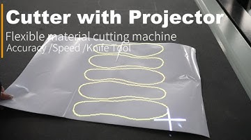 CNC cutting machine with projector -High precision cutting machine