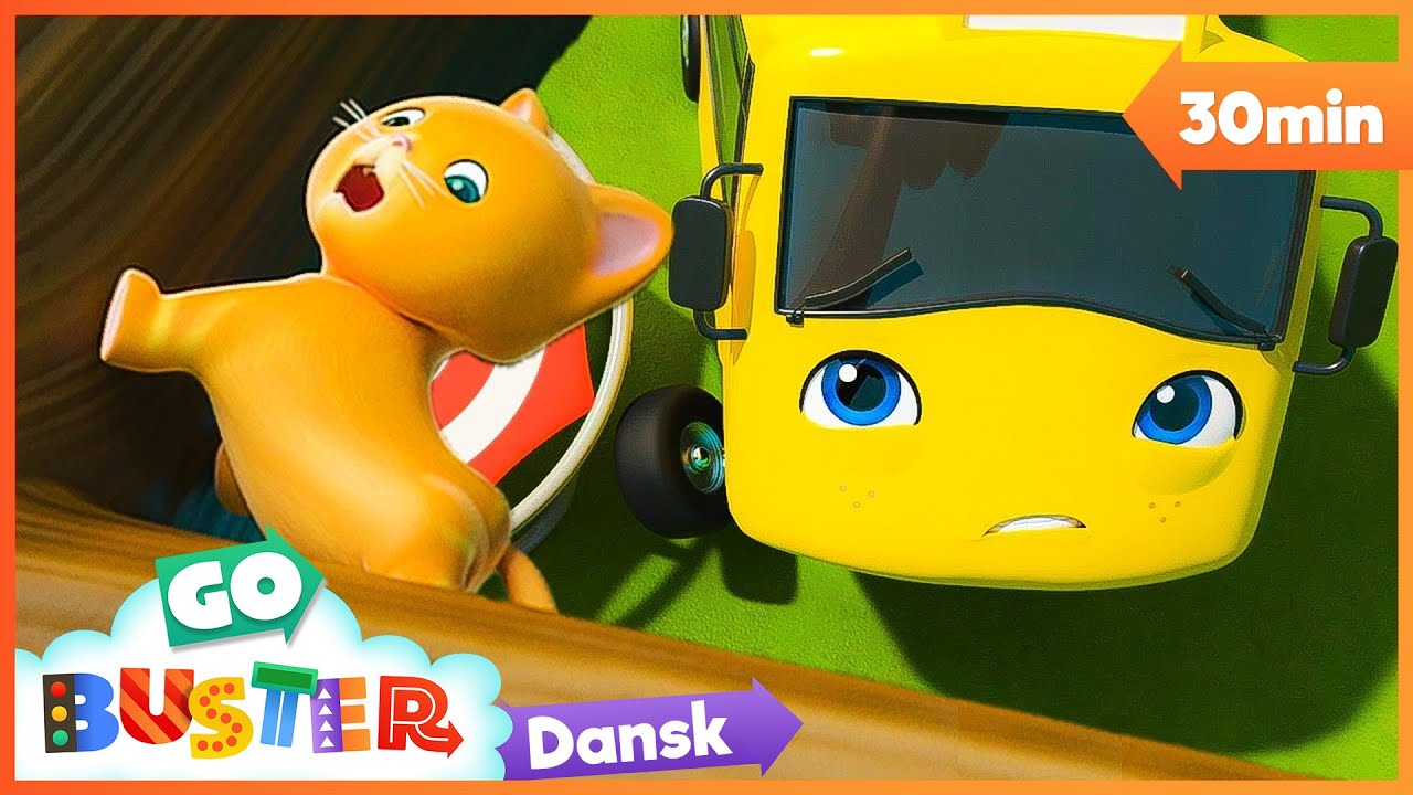 Buster redder en kat | Go Buster Dansk - Tegnefilm til børn