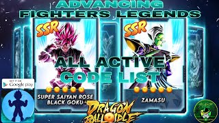 Advancing Fighters Legends - All Active Gift Code 🎁 Dragon Ball Idle RPG game // Android/ApK screenshot 4