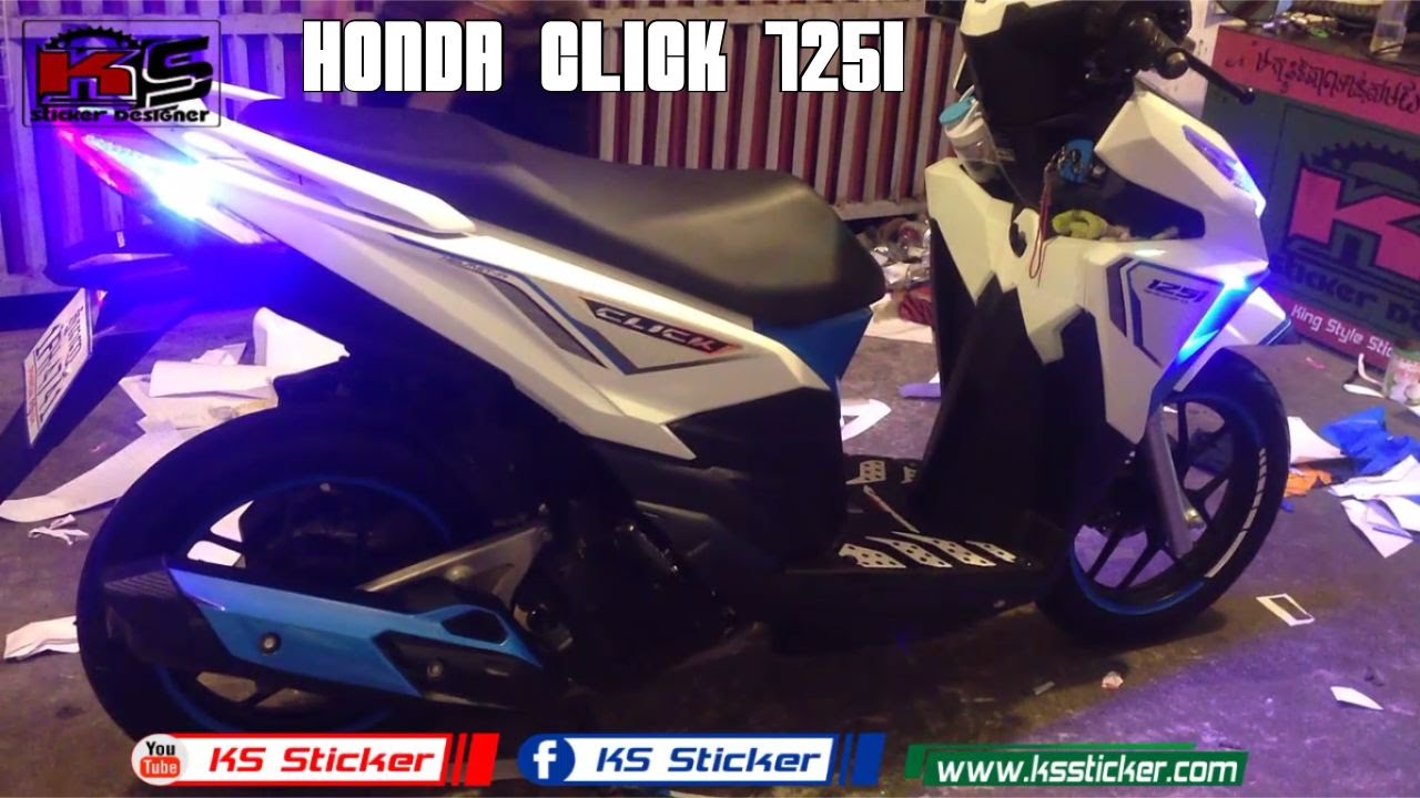  Honda  Click 125i For Colors style And LED in CAMBODIA KS 