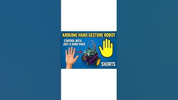Unbelievable 🤯 Robot Control With Hand Wave  #arduino #robotics #youtube #Shorts