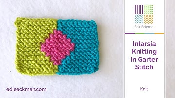 Intarsia Knitting in Garter Stitch