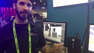 HP Z VR Backpack Siggraph 2017