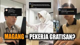 How bad is the internship environment in Indonesia?