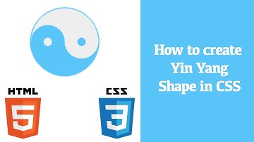 How to make Yin Yang Shape with CSS
