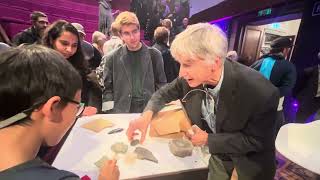 Jan Zalasiewicz 2023 Ig Nobel Chemistry and Geology Prize (why many scientists like to lick rocks)