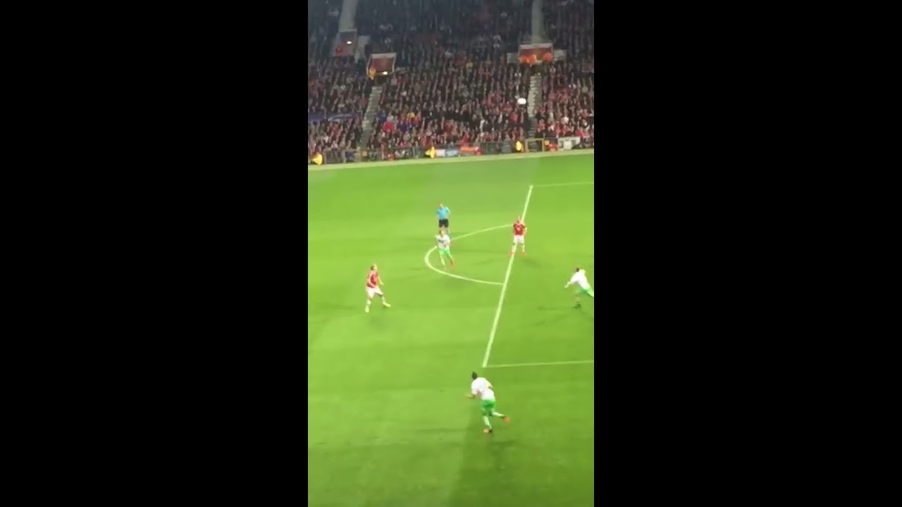 Smalling Goal v Wolfsburg