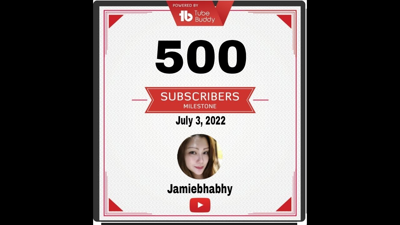 Thank you 500 subscriber's | @jamiebhabhy @youtube @500subs 