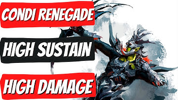 GW2 Condi Renegade Build Guide | High Damage & Sustain For Open World | One Of The Best Builds