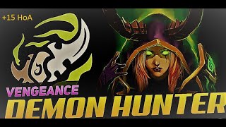 +15 Halls of Atonement | Vengeance DH Tank PoV | WoW Shadowlands 9.1