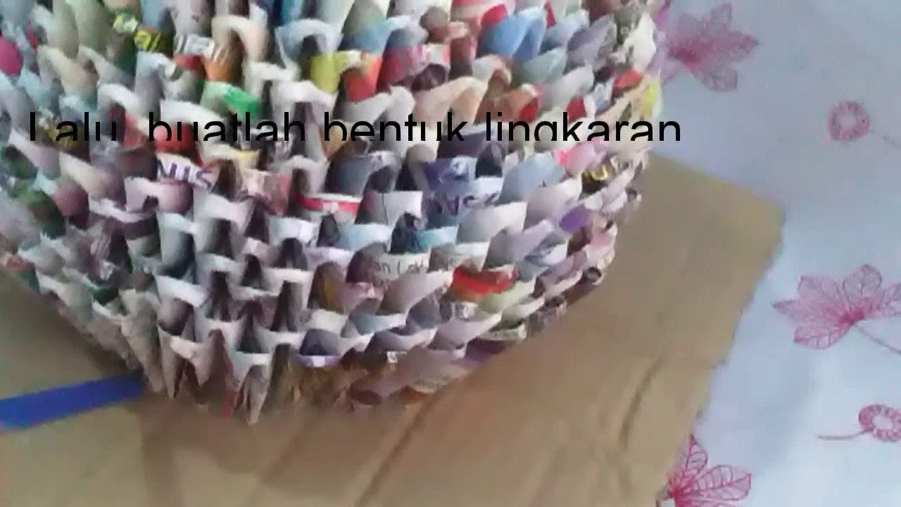 Membuat kerajinan dari  Limbah kertas  YouTube