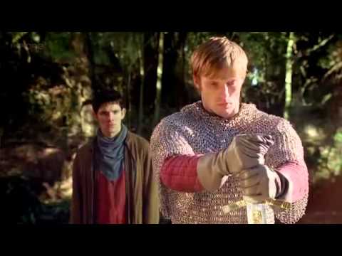 Merlin - Arthur pulls Excalibur from the stone 4x13.