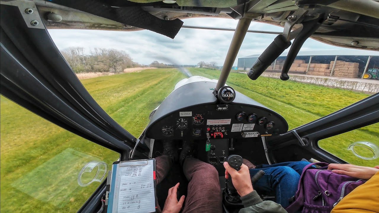 Full C42 Flight - Short Strip Takeoff