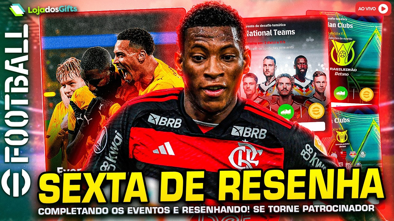 eFootball 2026 | SEXTA de RESENHA | FARM nerfado mas TENTAREMOS, CAMP de CO-OP no imanoK! (AO VIVO)