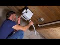 How to Install a Whole House Dehumidifier - DryFan - No water hose needed by Ecor Pro
