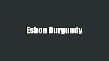 Eshon Burgundy - The fear of the Lord (feat. Shai Linne) (lyrics)