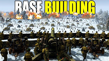 I built a US ARMY FORTRESS to Hold VS 5,000 GERMAN ARMY Death Charge! - Gates of Hell: World War 2